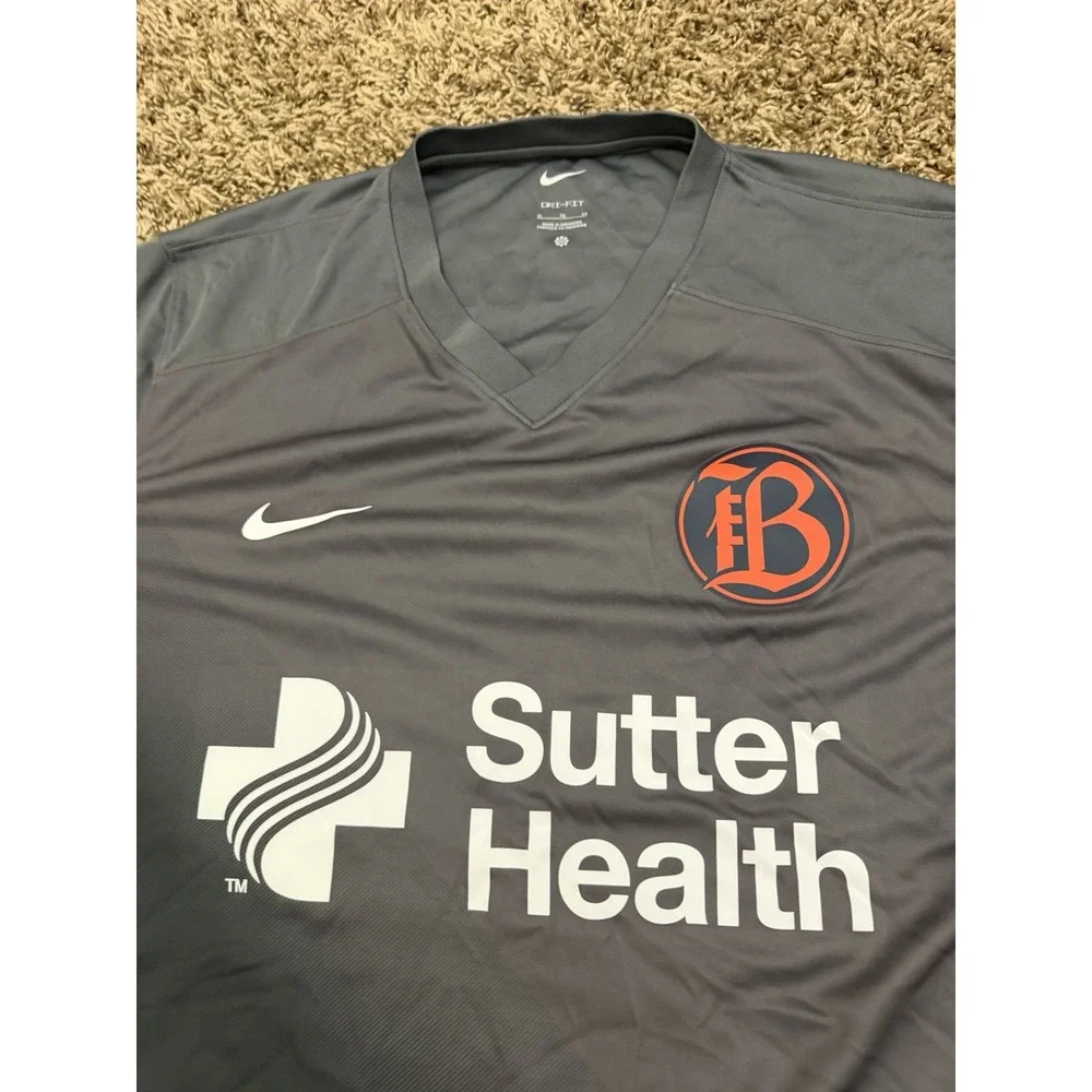 Rare Bay FC 2024 Stadium Secondary Nike 6th Street Inaugural Jersey Mens Sz XL